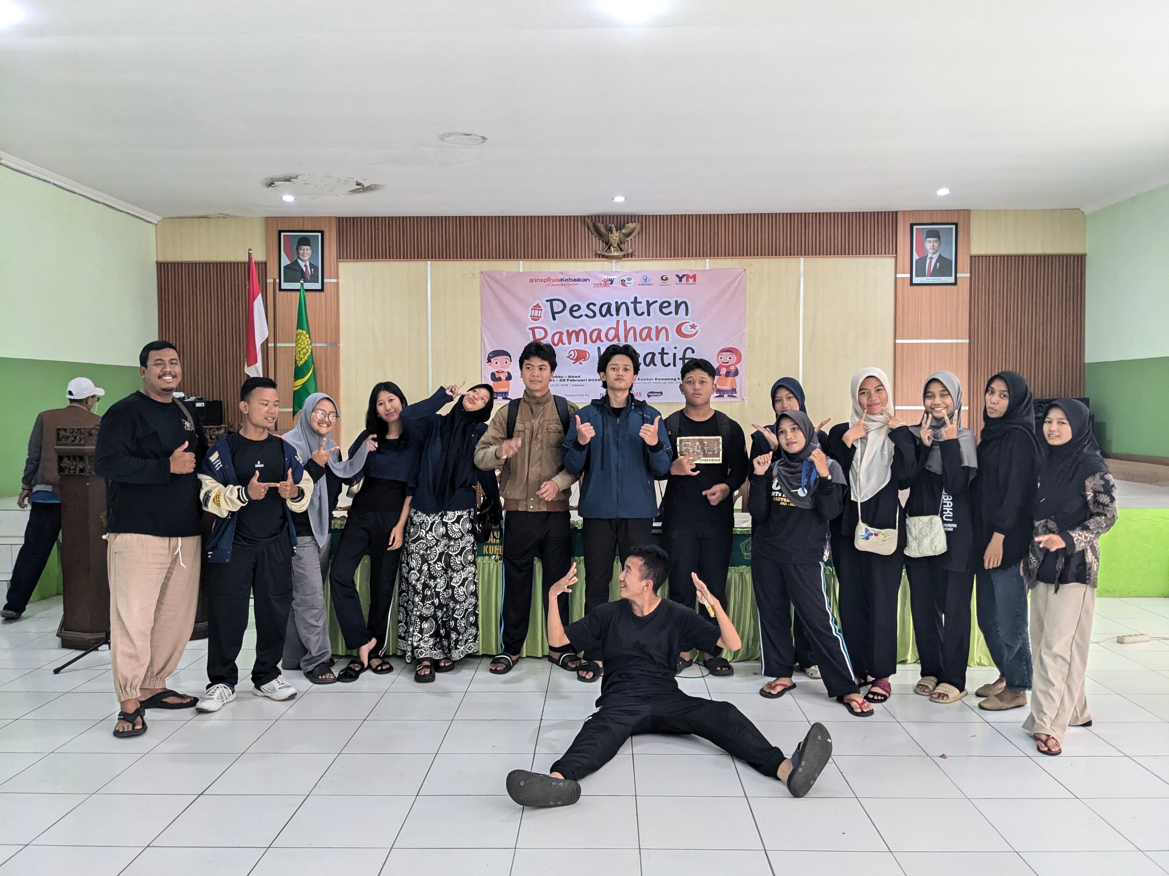 Anggota Genius.id di Pesantren Ramadhan Kreatif